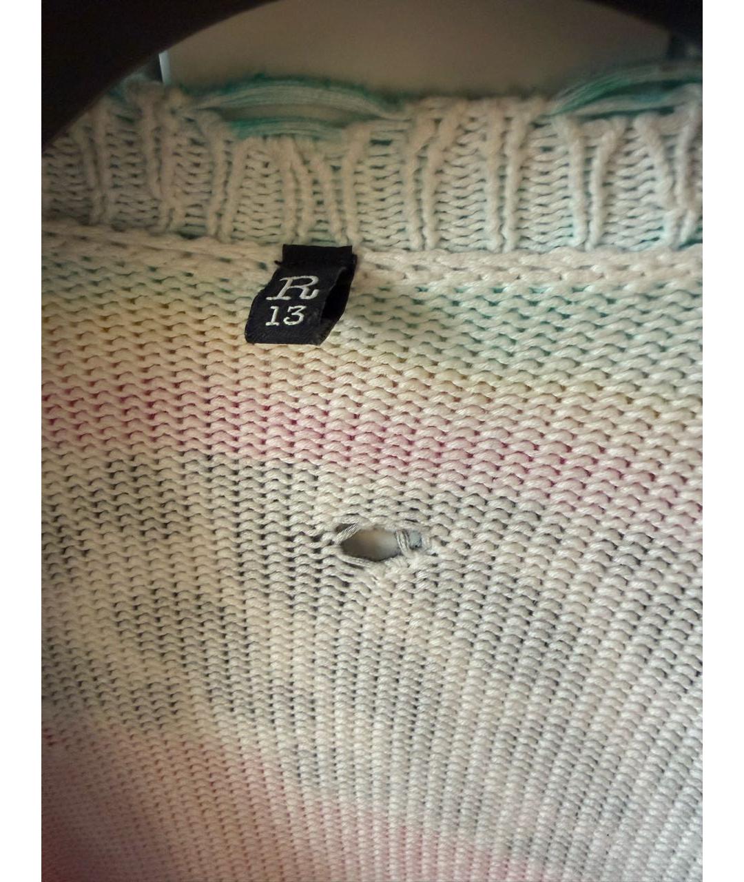 R13 Мульти хлопковый кардиган, фото 3