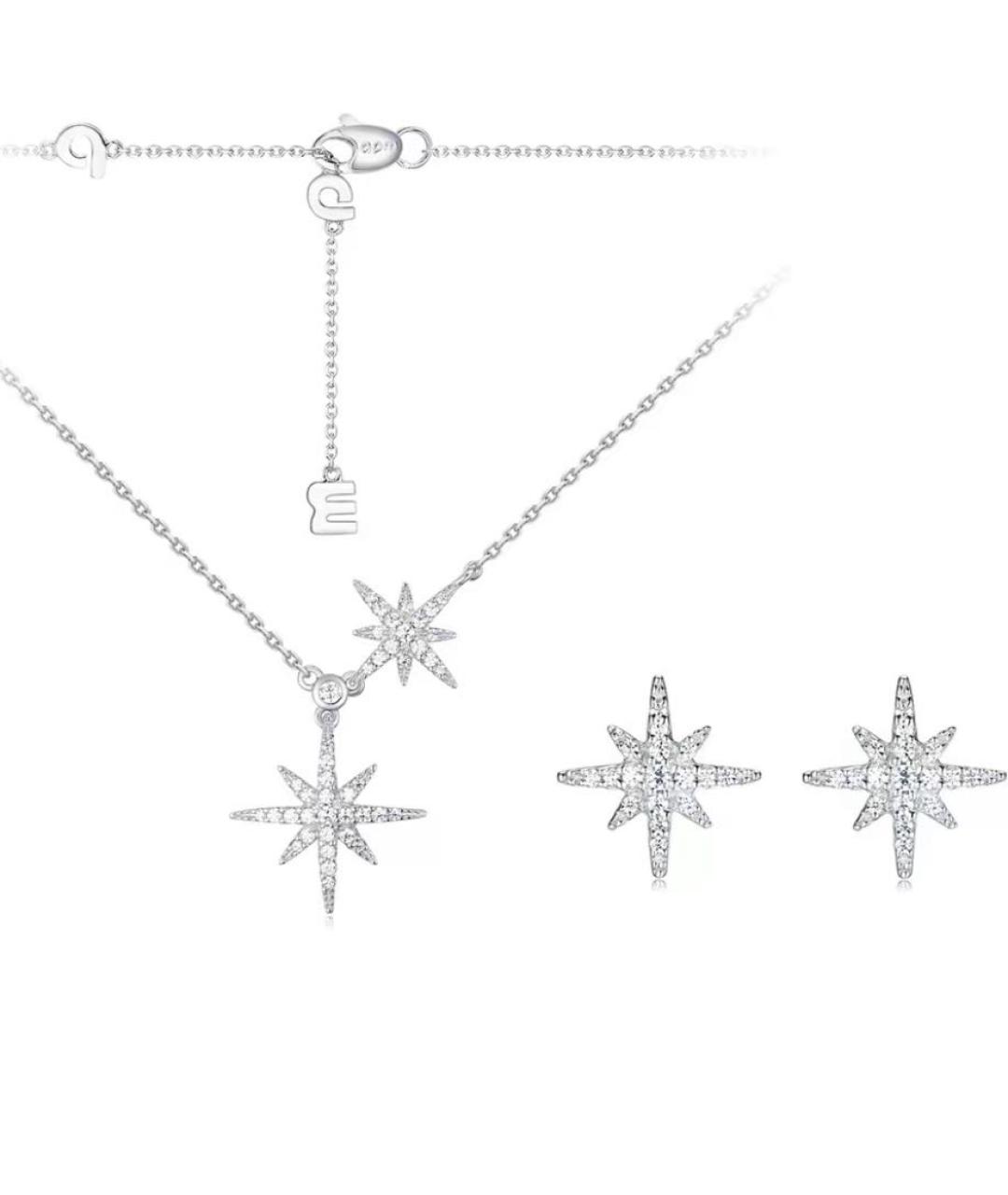 APM Monaco Серебрянный серебряный комплект, фото 1