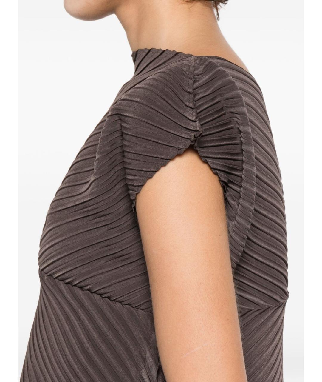 ISSEY MIYAKE Коричневая майка, фото 3