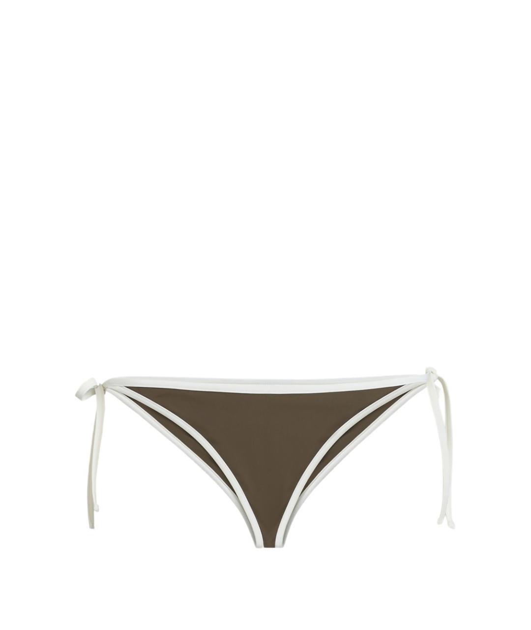 BRUNELLO CUCINELLI Зеленый полиамидовый купальник, фото 1