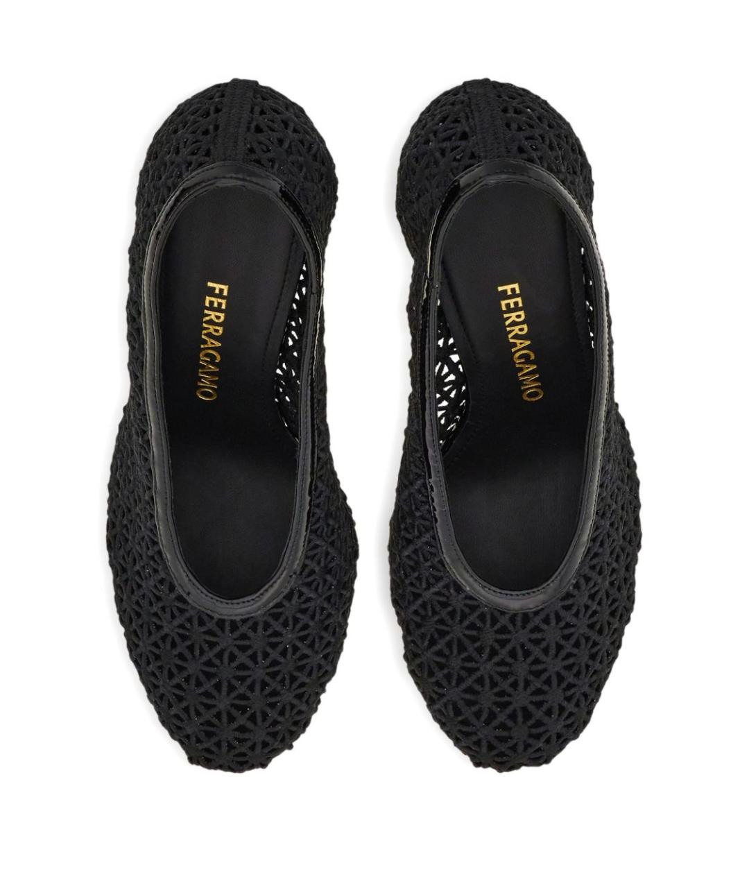 FERRAGAMO Черные туфли, фото 3