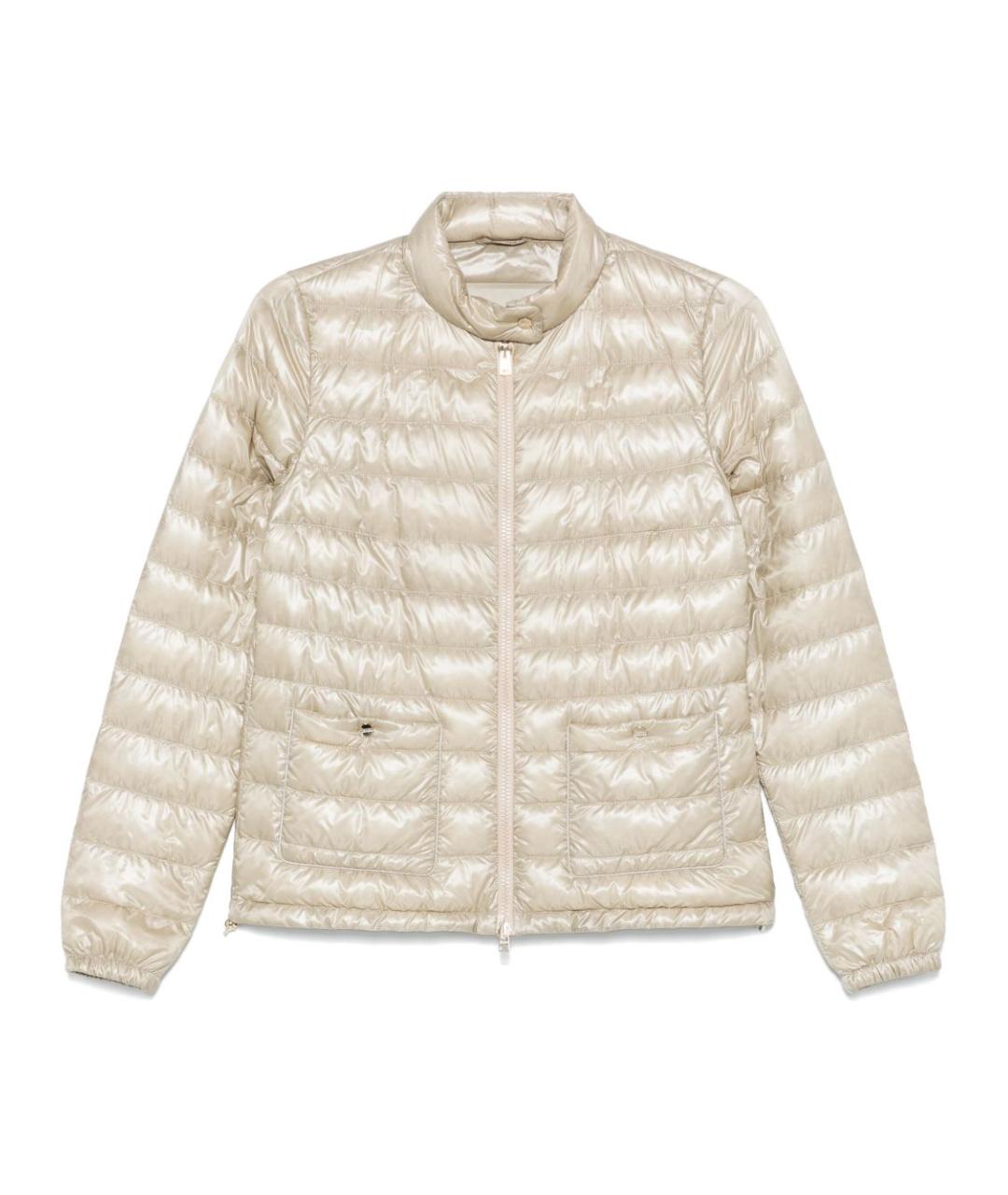 HERNO Бежевая полиамидовая куртка, фото 1
