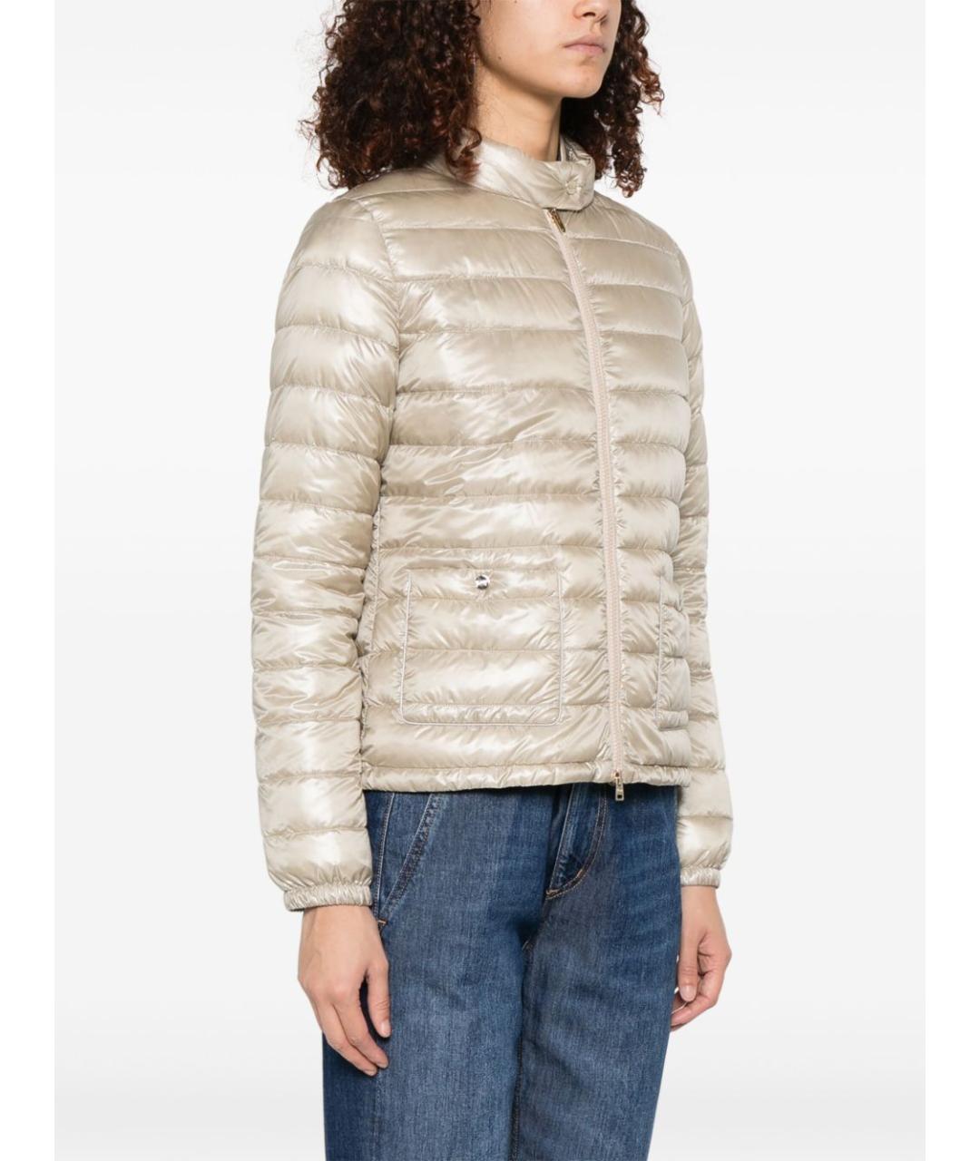 HERNO Бежевая полиамидовая куртка, фото 2