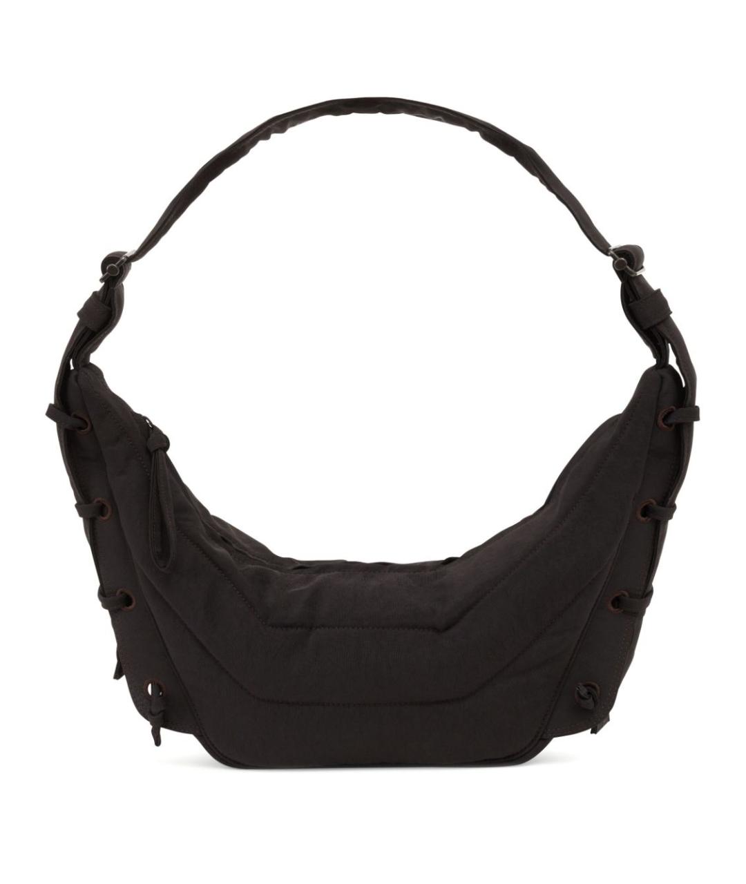 LEMAIRE Коричневая тканевая сумка на плечо, фото 1