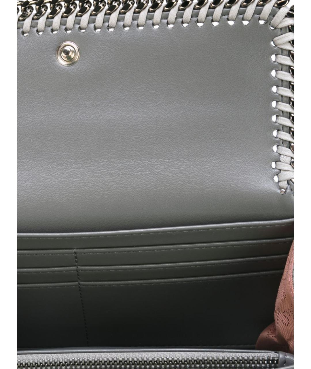 STELLA MCCARTNEY Серый кошелек, фото 6