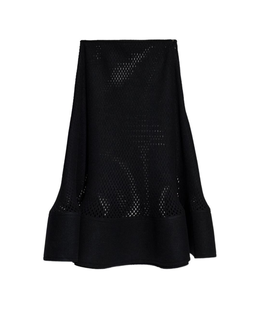 ALAIA Черная юбка миди, фото 1