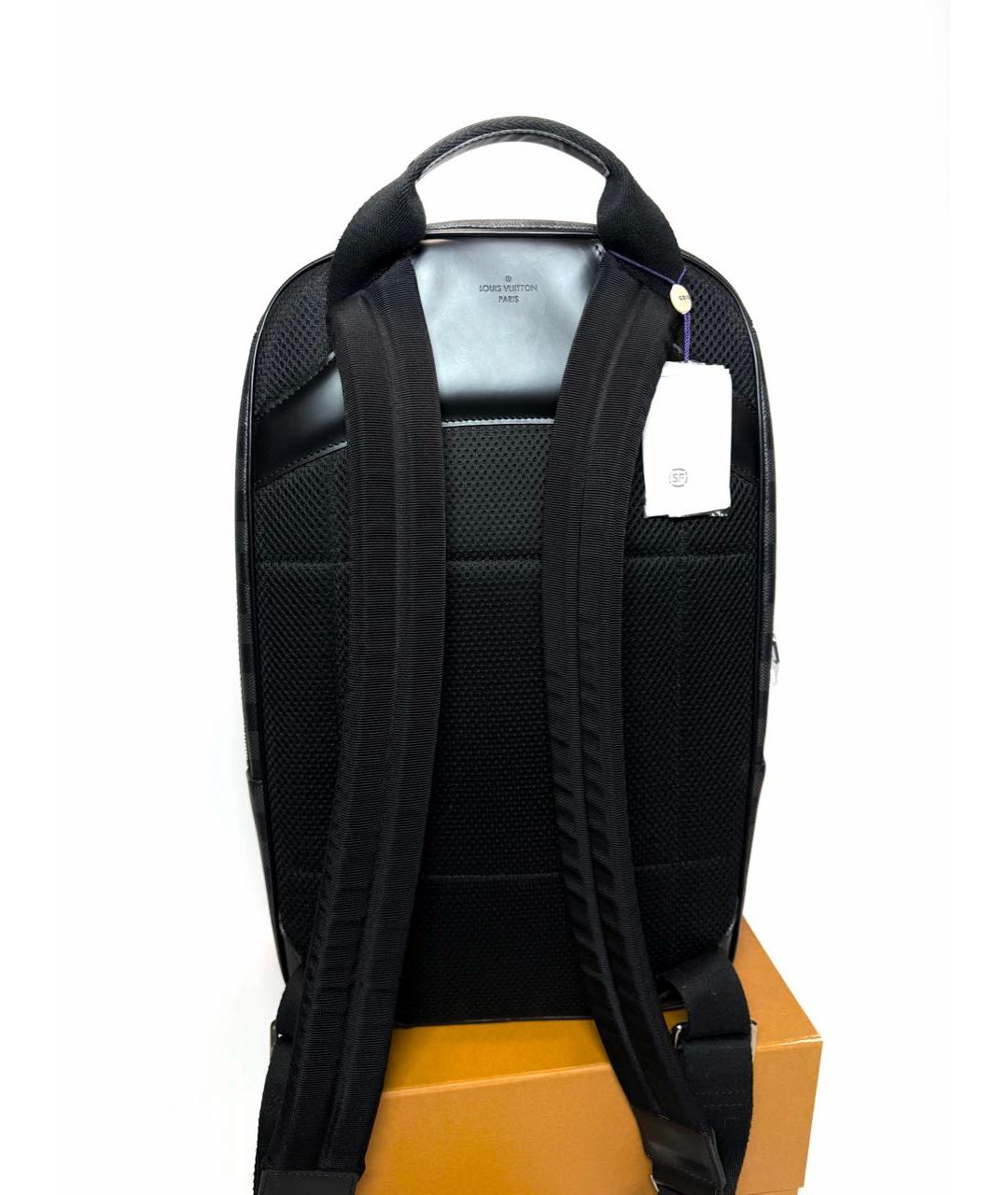 LOUIS VUITTON Черный рюкзак, фото 5