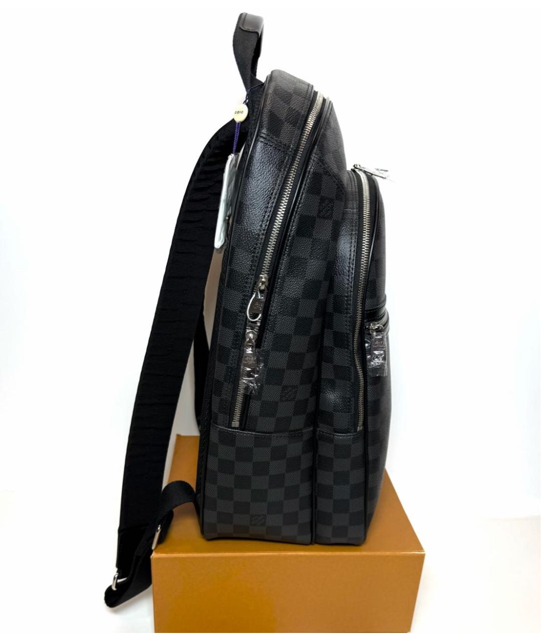 LOUIS VUITTON Черный рюкзак, фото 7