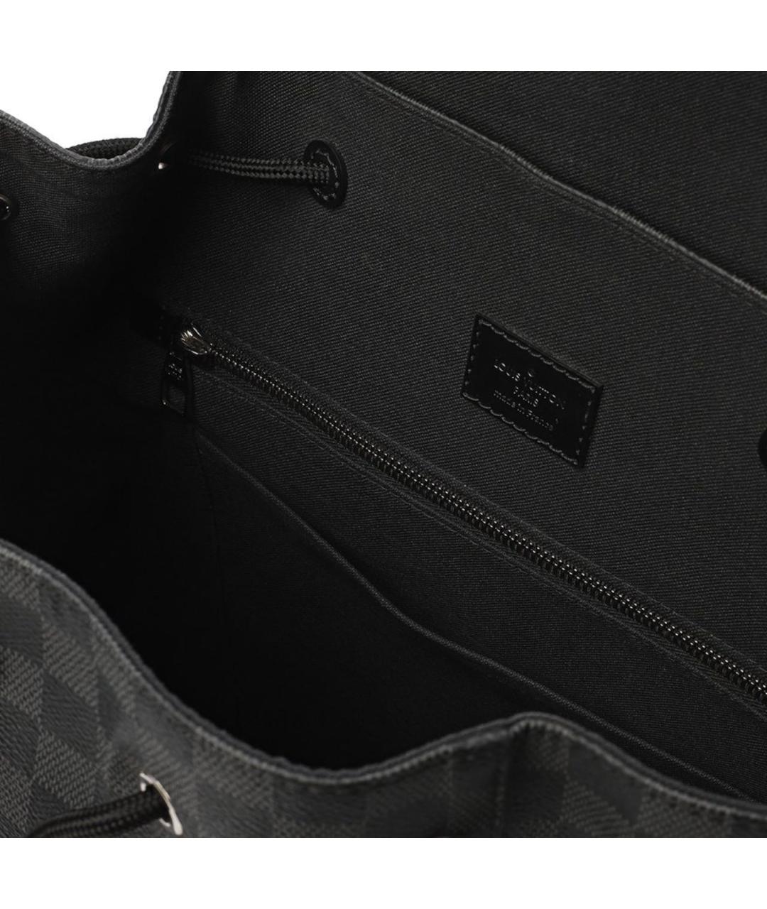 LOUIS VUITTON Черный рюкзак, фото 6