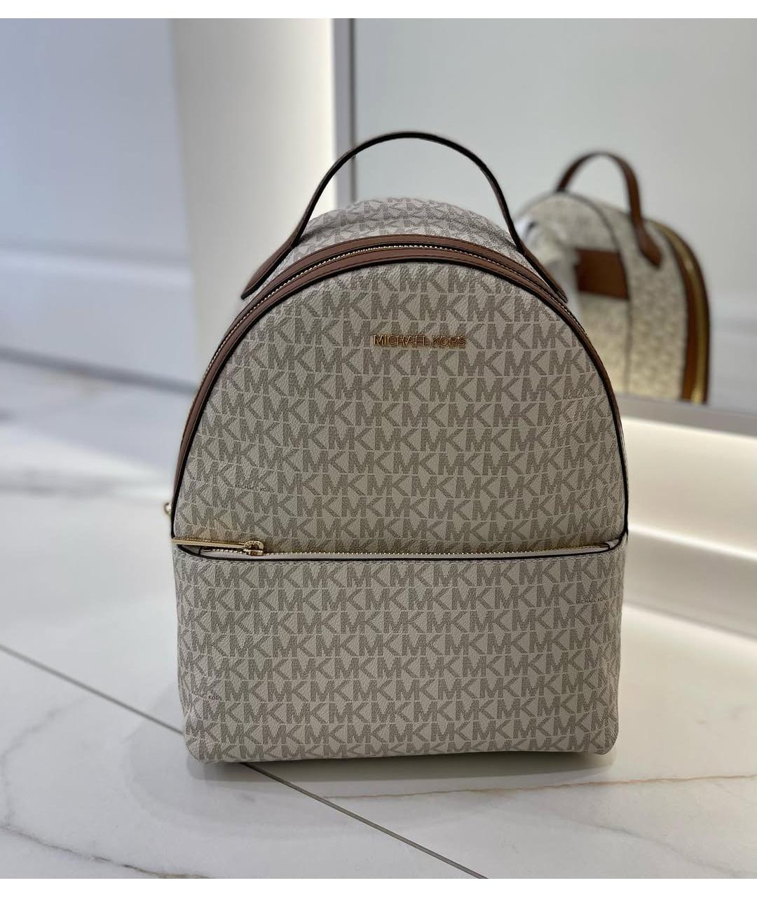 MICHAEL KORS Бежевый рюкзак, фото 4