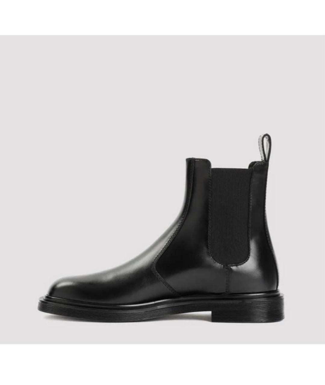 THE ROW Черные кожаные ботинки, фото 3