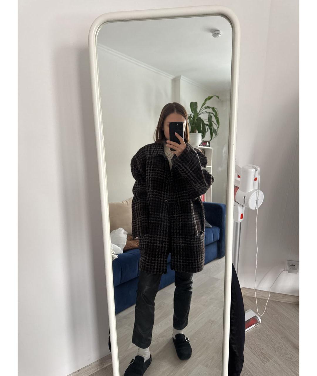 MISSONI Черное шерстяное пальто, фото 7