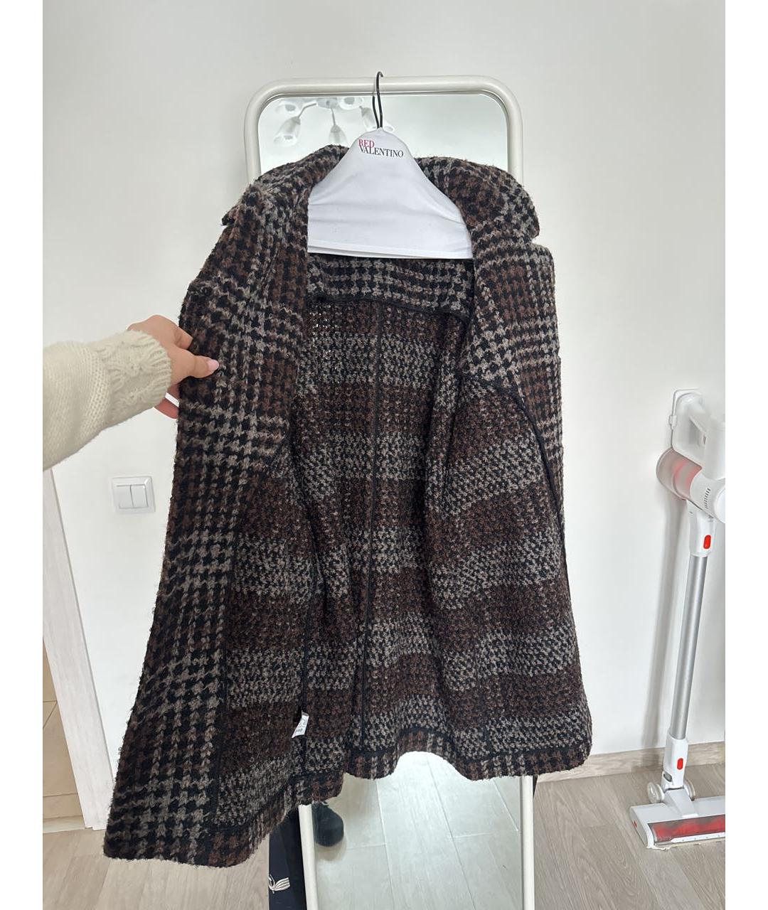 MISSONI Черное шерстяное пальто, фото 5