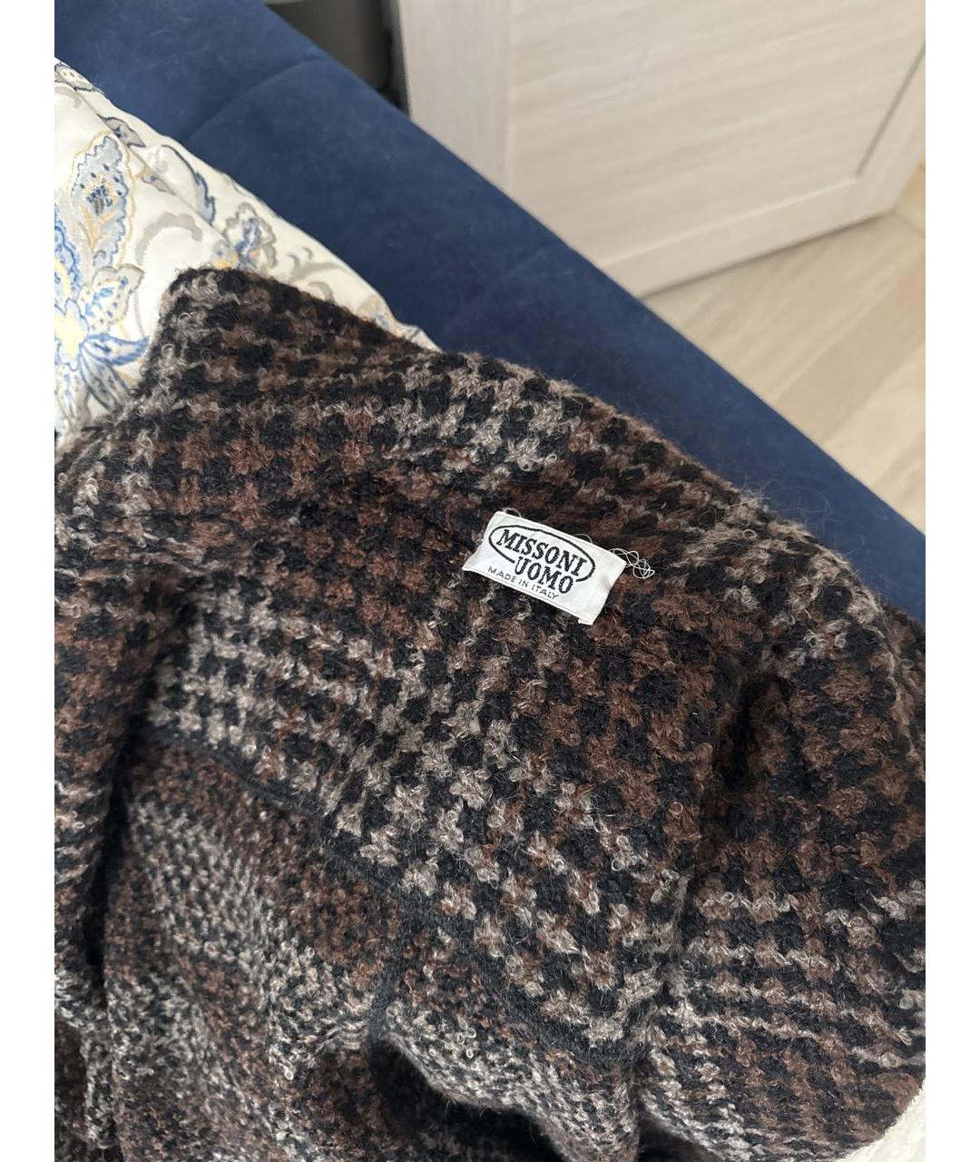 MISSONI Черное шерстяное пальто, фото 6