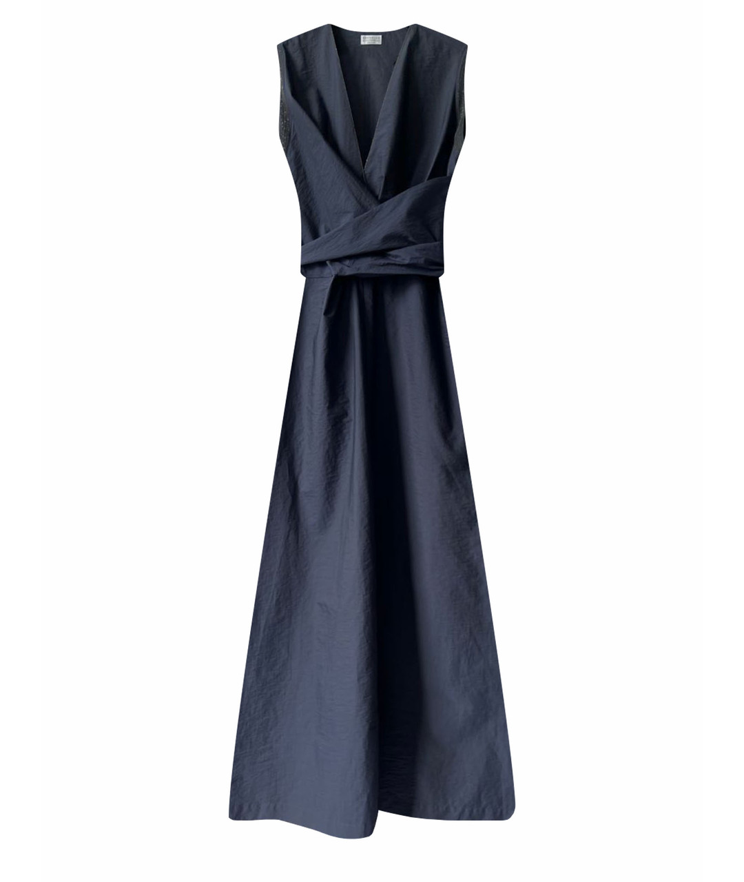 BRUNELLO CUCINELLI Темно-синее повседневное платье, фото 1