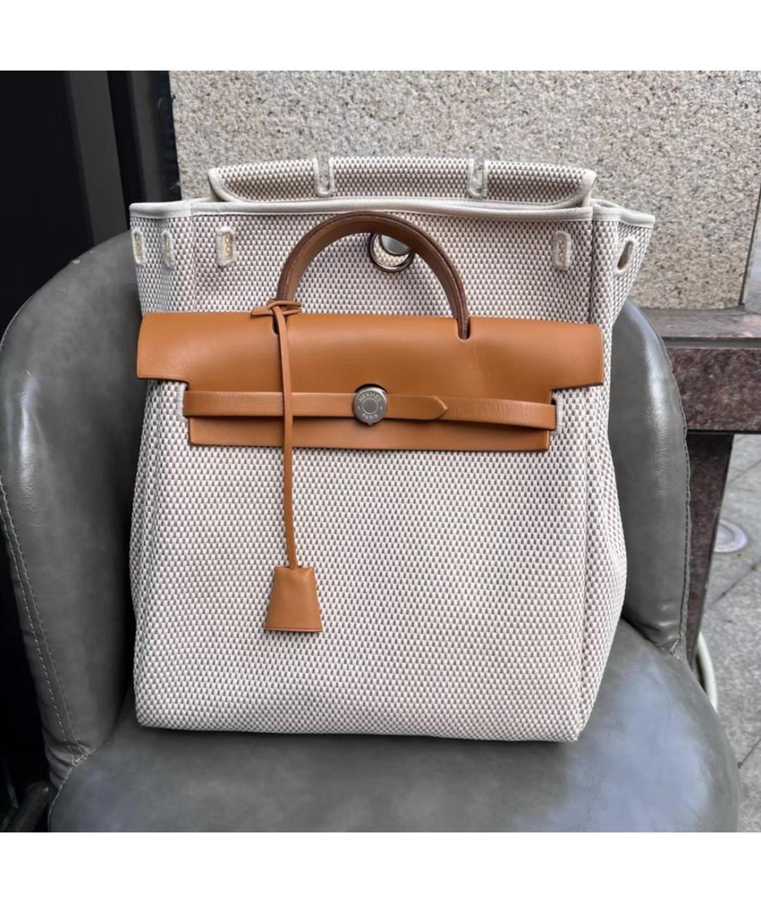 HERMES Мульти тканевый рюкзак, фото 4