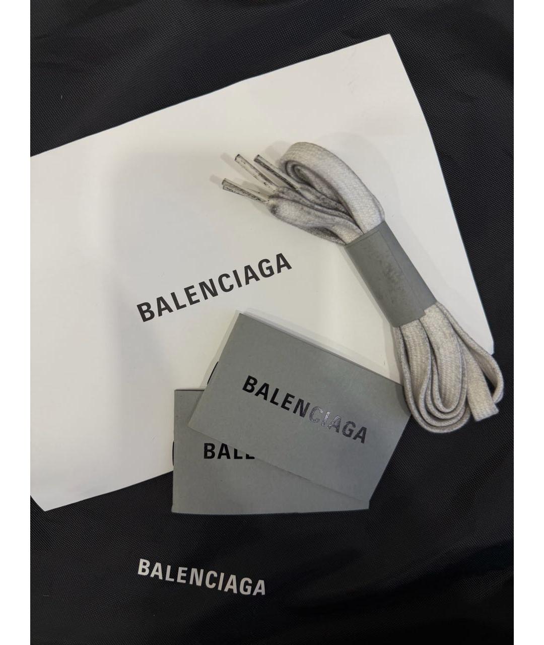 BALENCIAGA Голубые кроссовки, фото 7