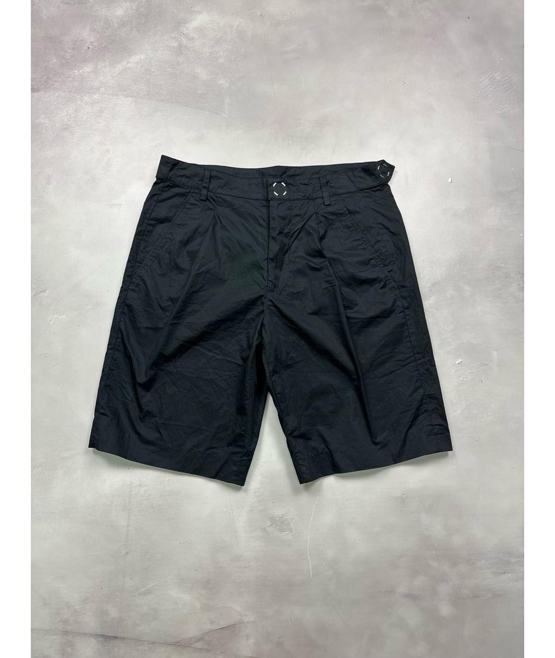 RAF SIMONS Черные хлопковые шорты, фото 9