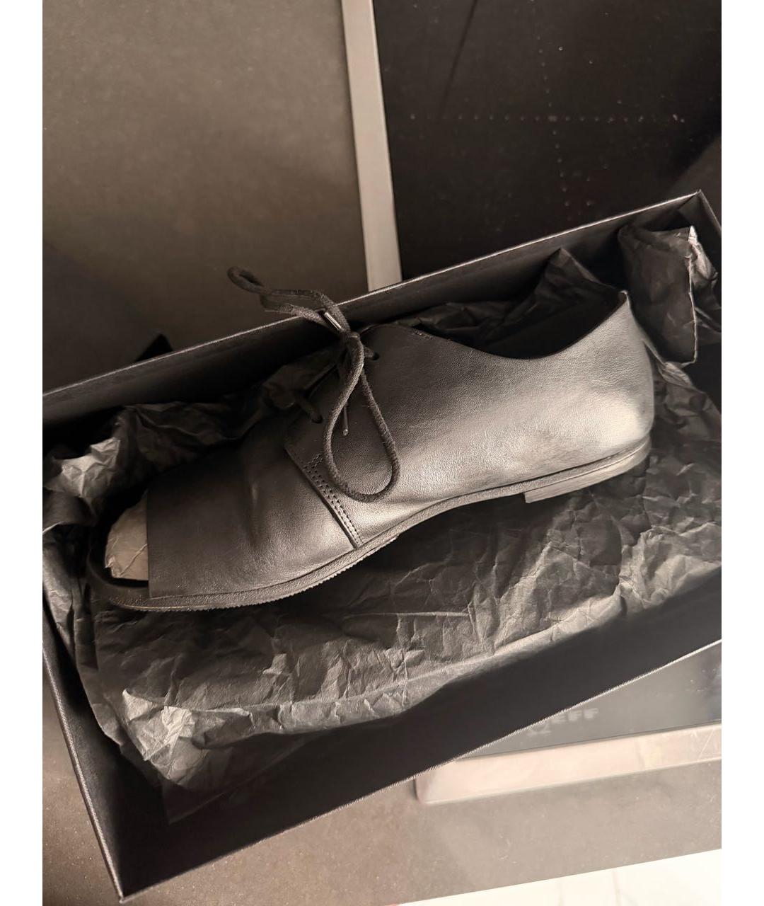 MARSELL Черные кожаные сандалии, фото 8