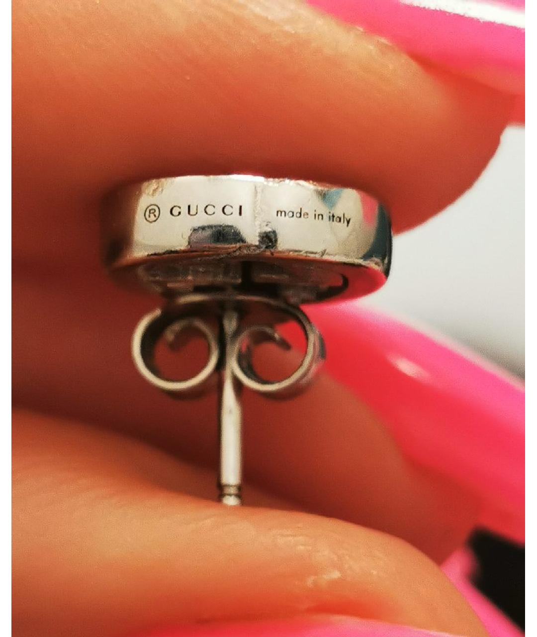 GUCCI Серебряные серебряные серьги, фото 5