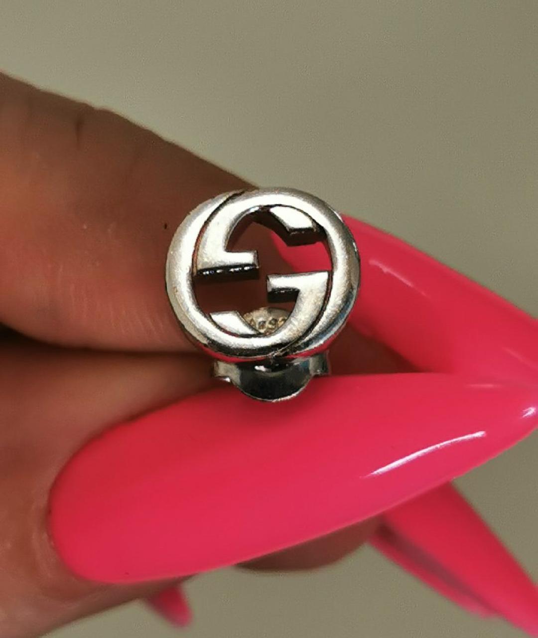 GUCCI Серебряные серебряные серьги, фото 3