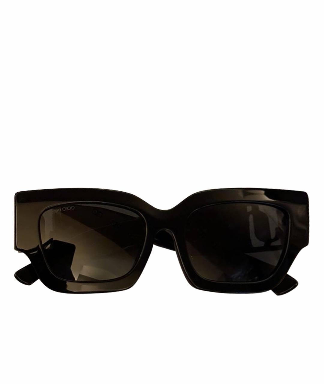 JIMMY CHOO Черные солнцезащитные очки, фото 1