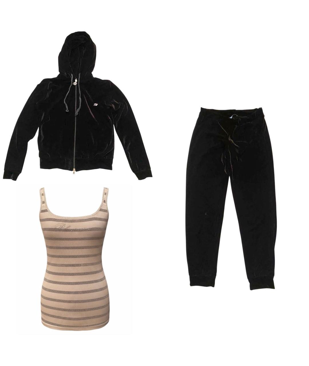 BLUMARINE Черный спортивные костюмы, фото 9