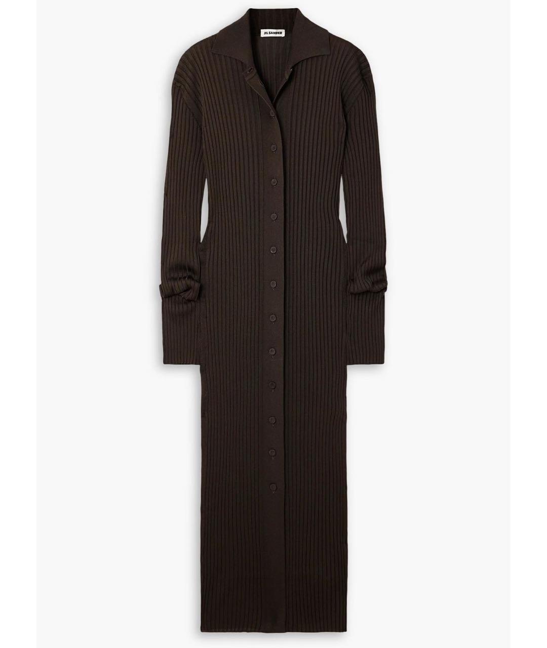 TOTEME Коричневое платье, фото 6