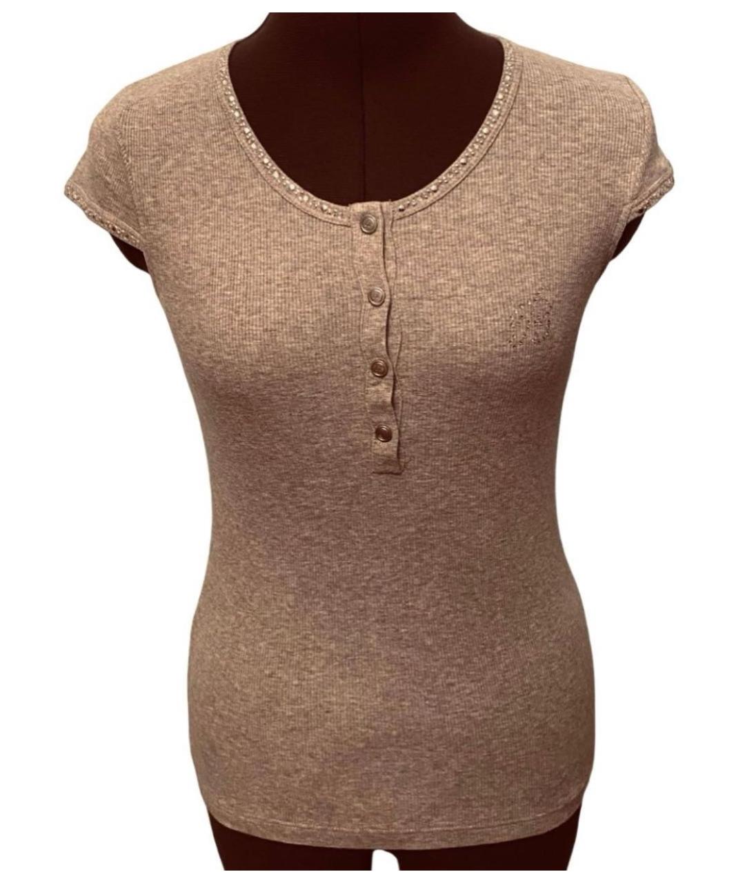 MISS BLUMARINE Серый хлопковый комплект, фото 2