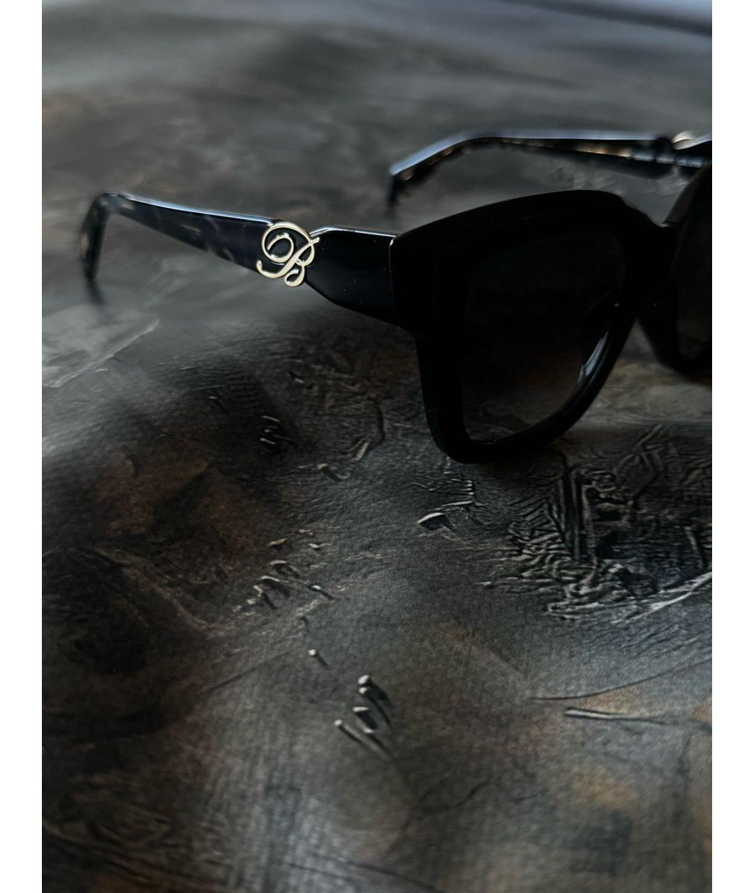 BLUMARINE Черные солнцезащитные очки, фото 2