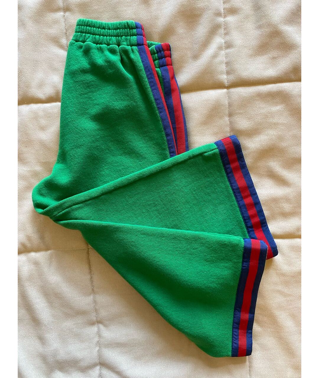 GUCCI KIDS Зеленые хлопковые брюки и шорты, фото 3