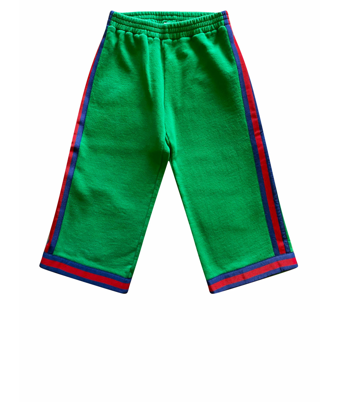 GUCCI KIDS Зеленые хлопковые брюки и шорты, фото 1