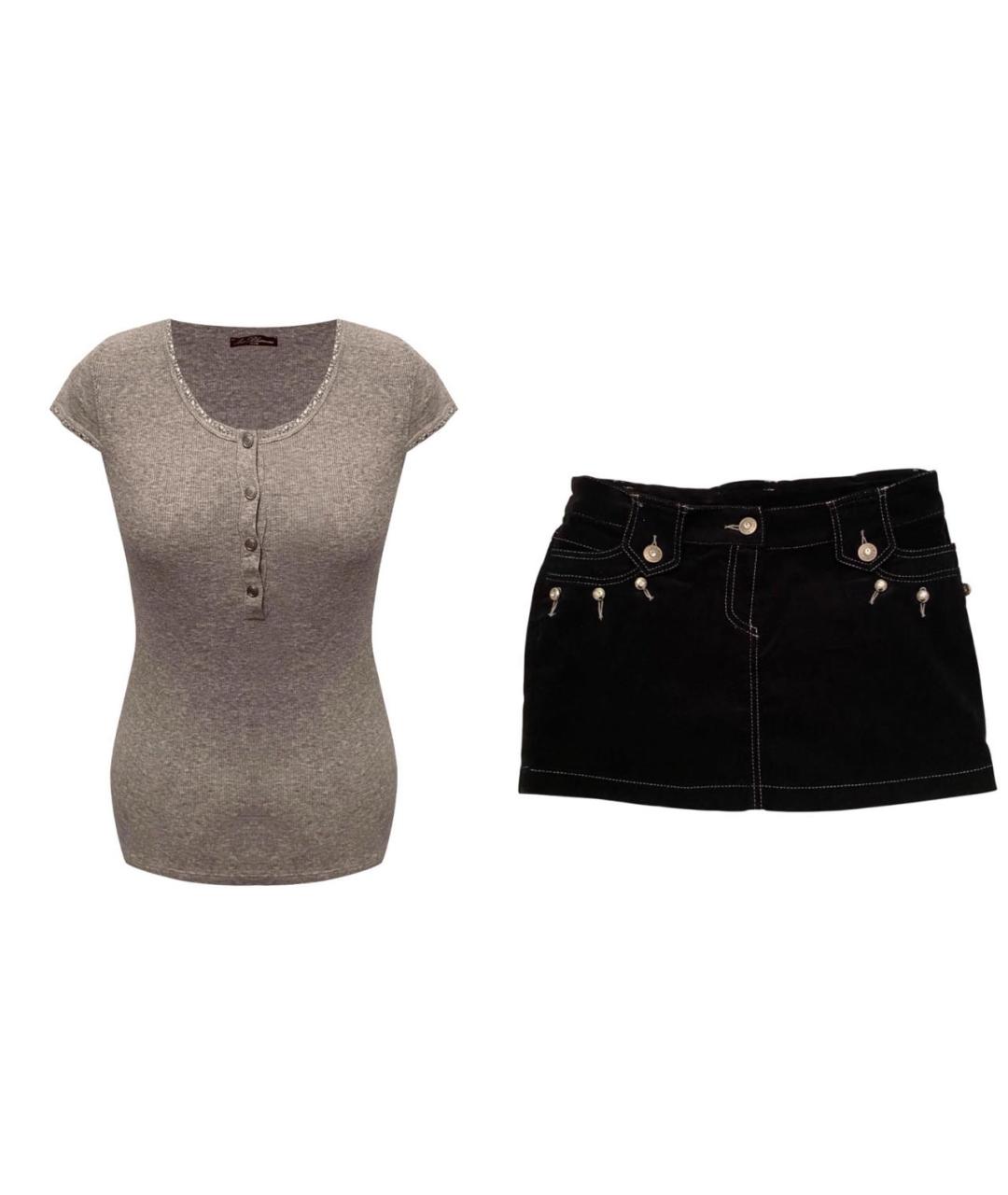 MISS BLUMARINE Черный комплект, фото 9