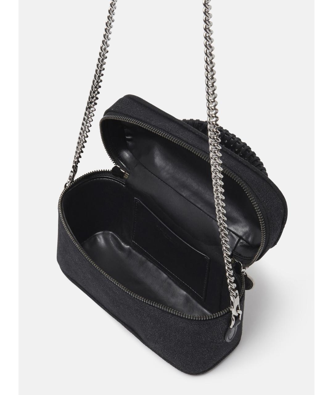 STELLA MCCARTNEY Черная сумка с короткими ручками, фото 4