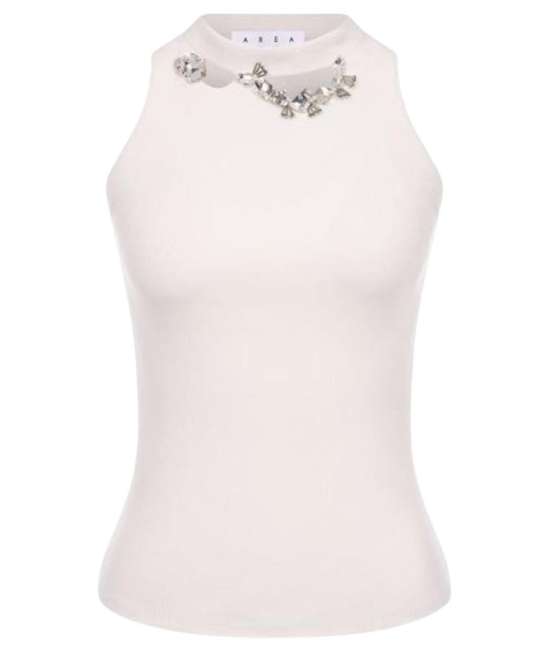 AREA Белая хлопковая майка, фото 1