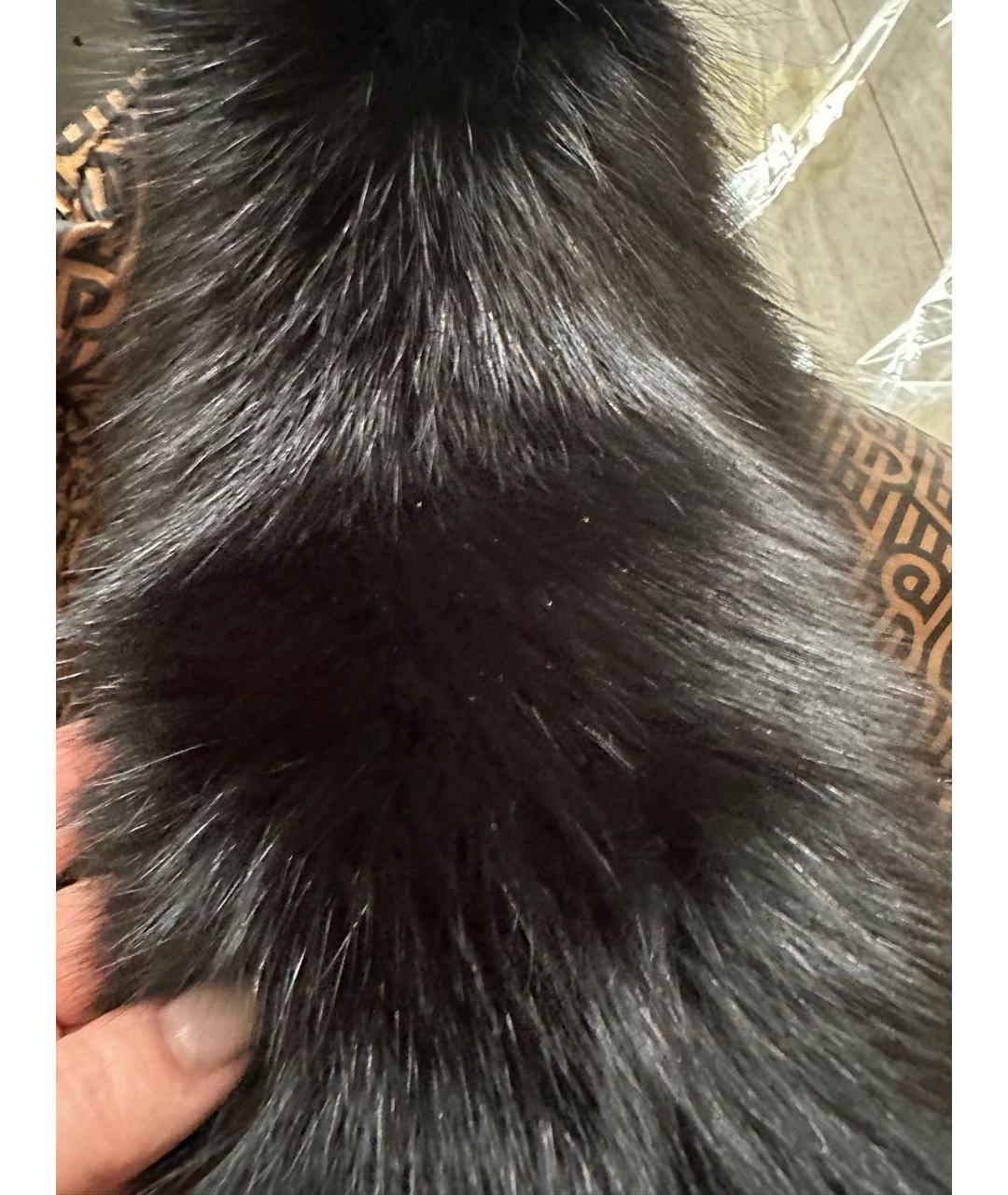 Yves Salomon Enfant Коричневый полиэстеровый пуховик, фото 5