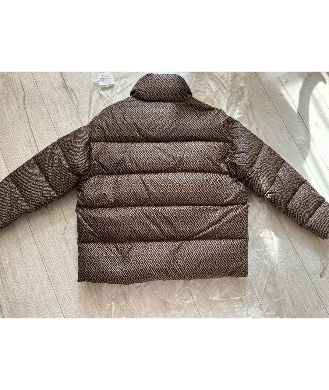 Yves Salomon Enfant Коричневый полиэстеровый пуховик, фото 2