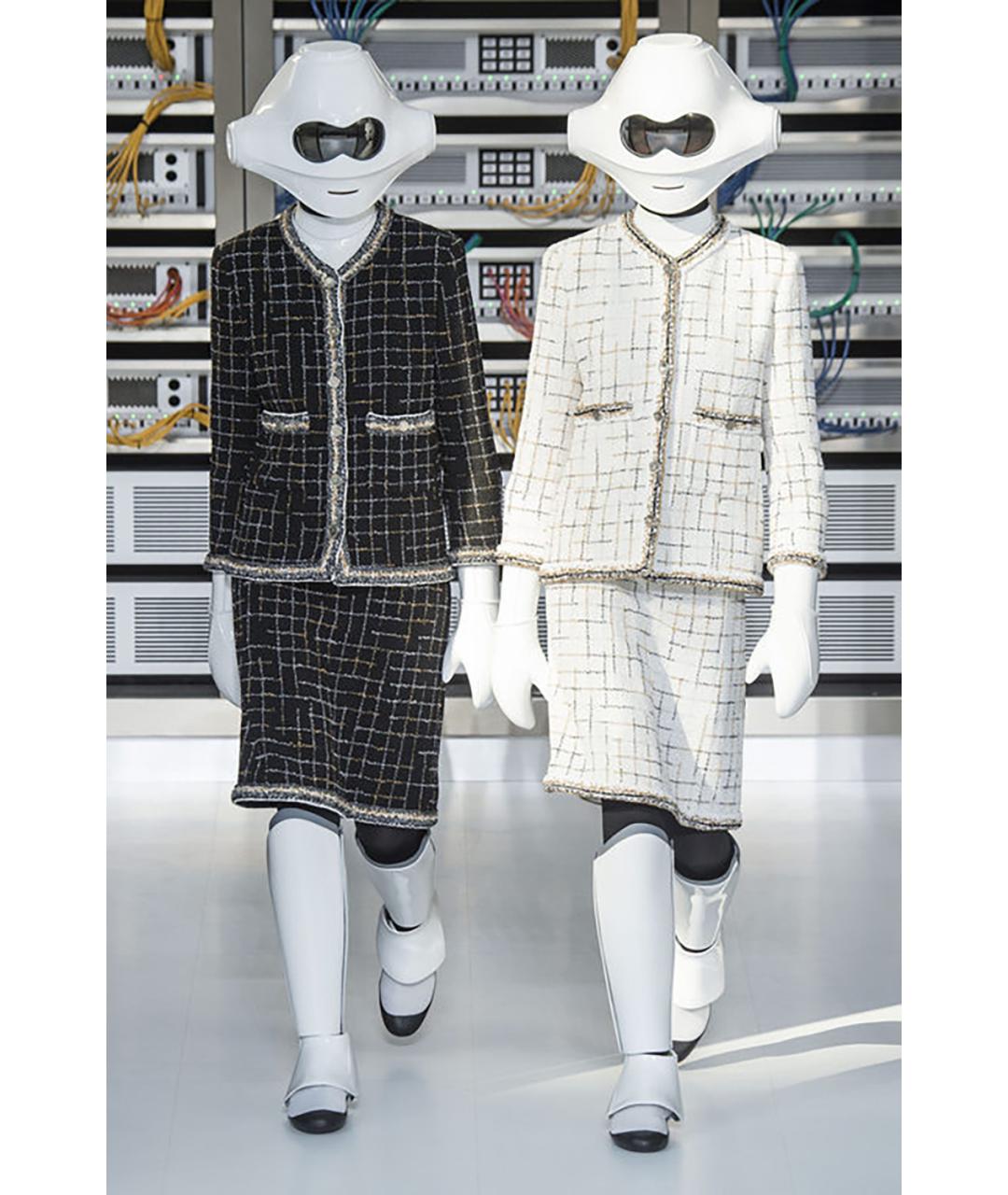 CHANEL Черный твидовый жакет/пиджак, фото 3