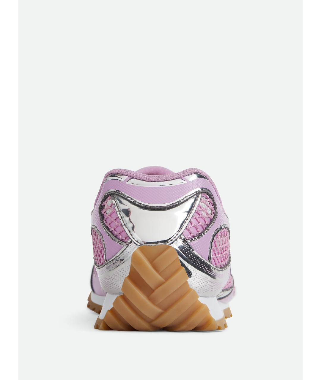 BOTTEGA VENETA Розовые кроссовки, фото 5