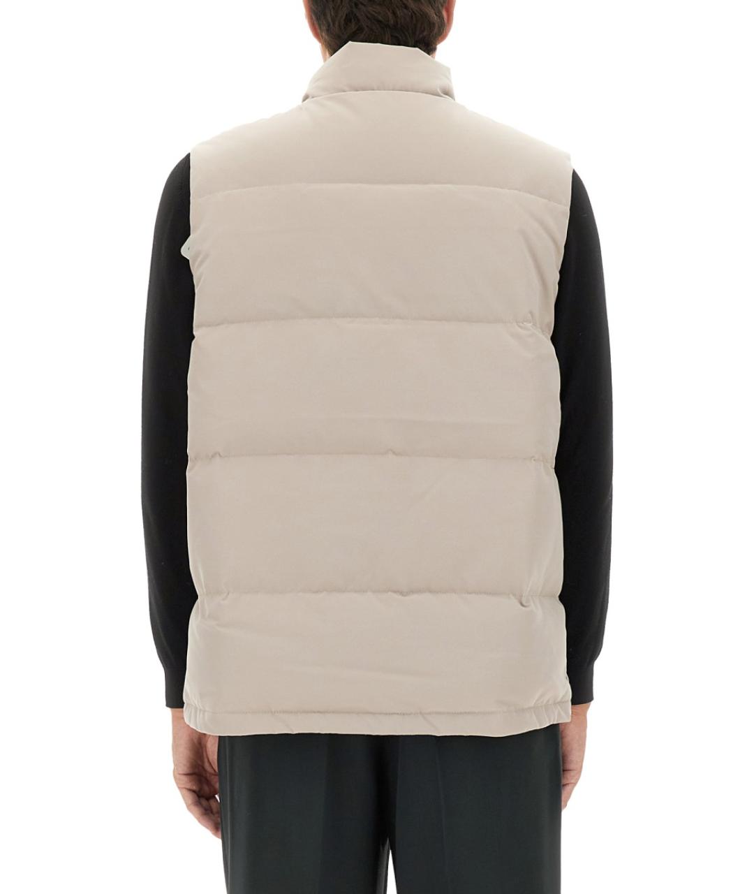 CANADA GOOSE Бежевый полиэстеровый жилет, фото 4