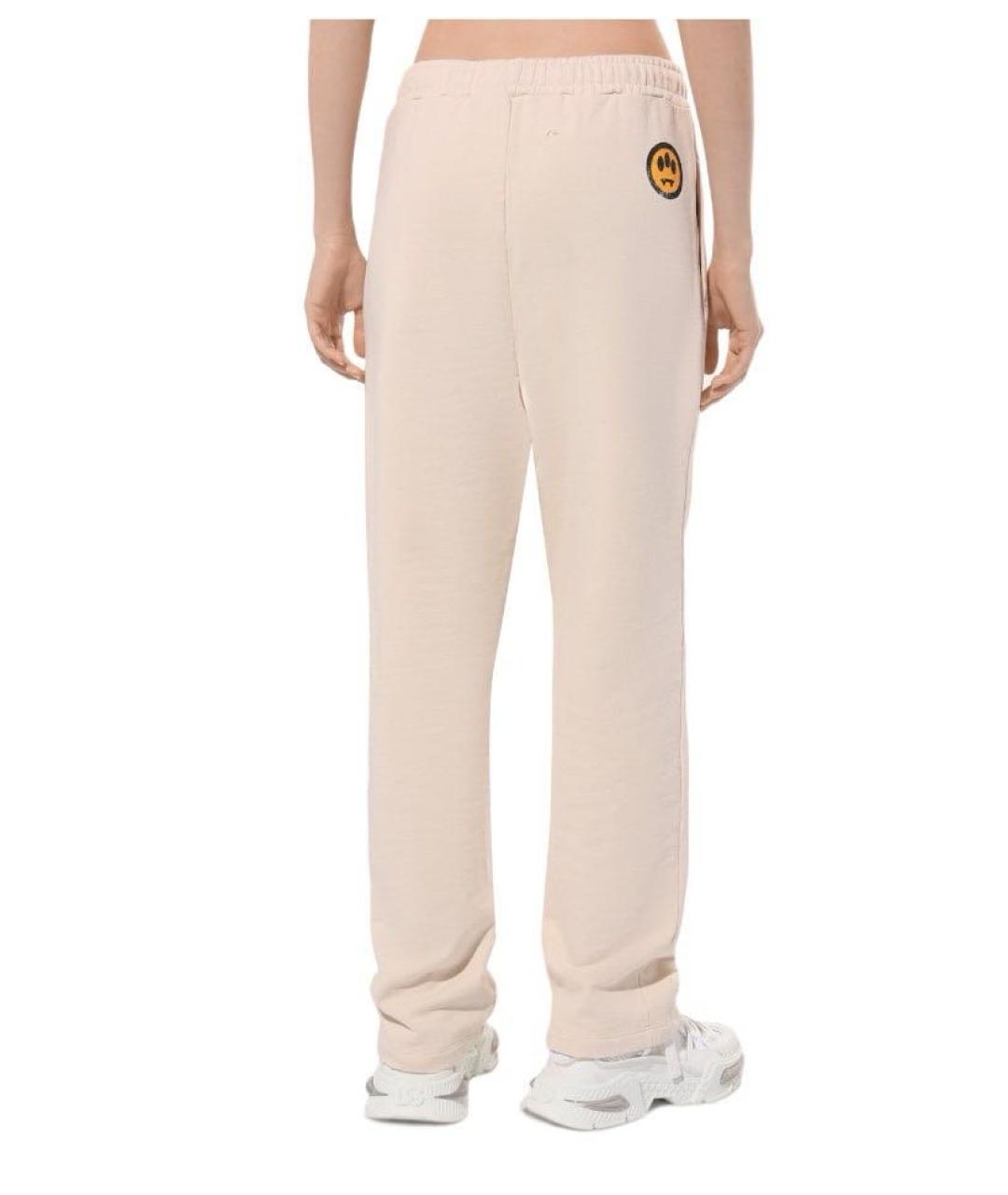 BARROW Бежевые хлопковые повседневные брюки, фото 3