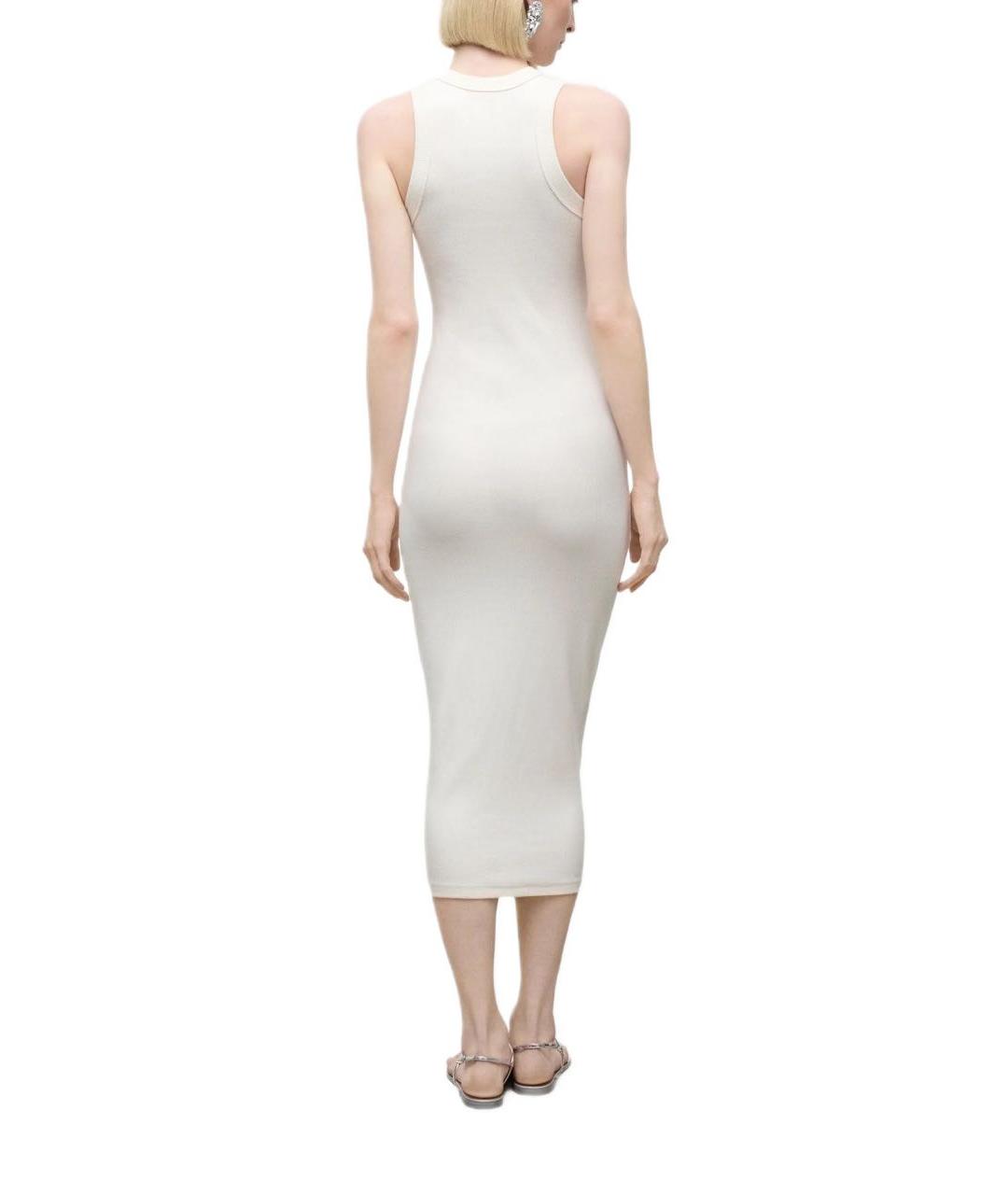 AREA Белое хлопковое платье, фото 4