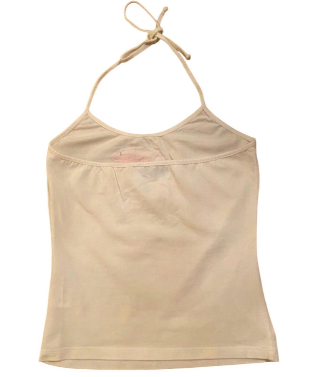 MISS BLUMARINE Белый хлопковый комплект, фото 3