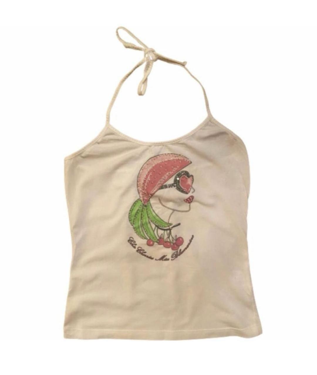 MISS BLUMARINE Белый хлопковый комплект, фото 2