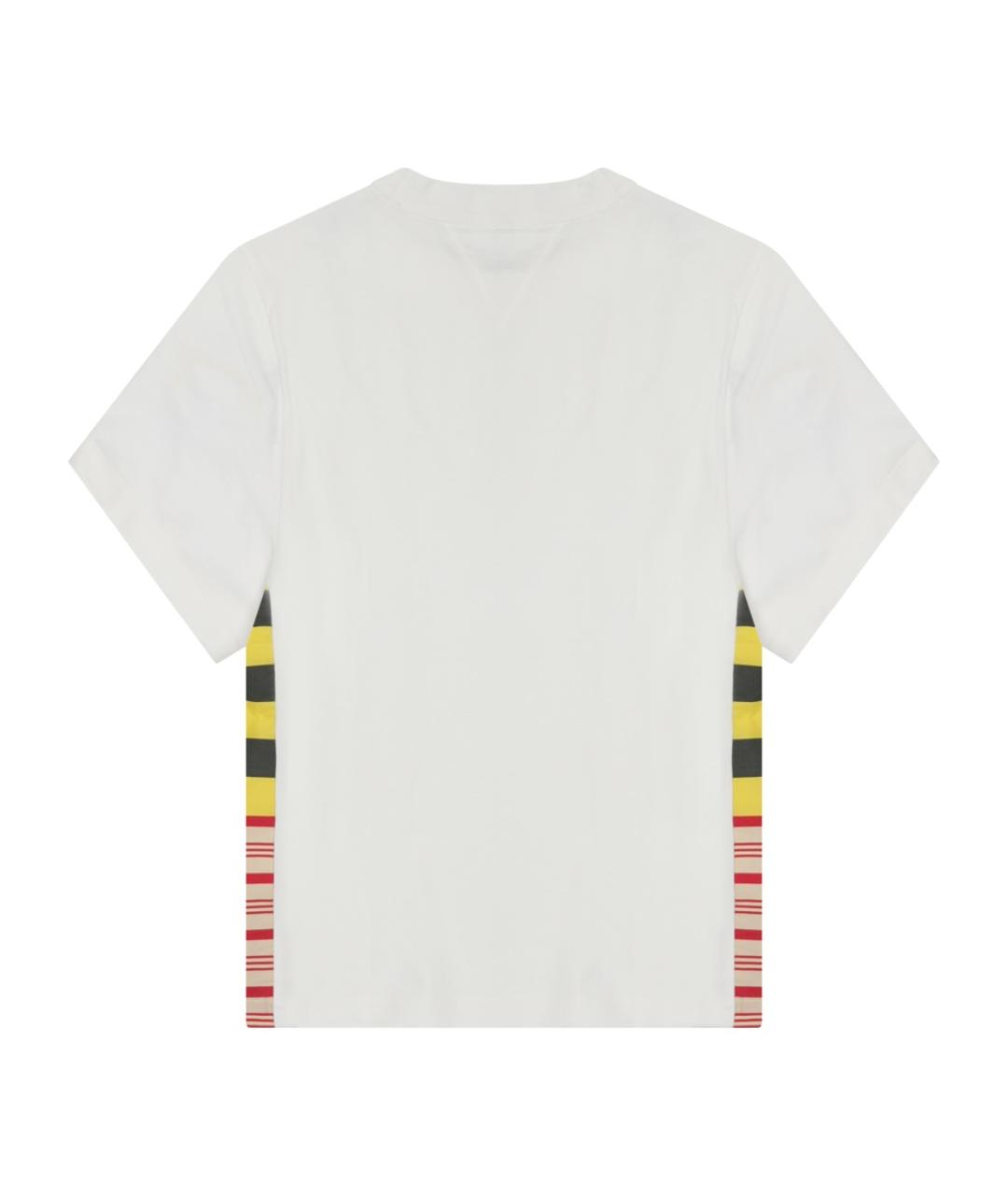 BOTTEGA VENETA Серая хлопковая футболка, фото 2