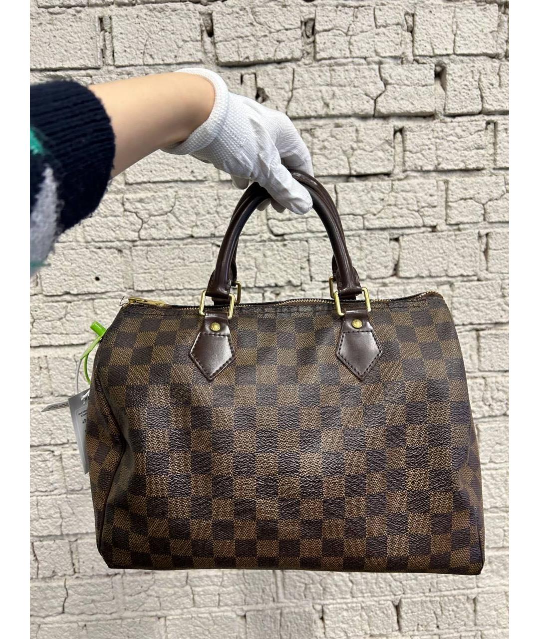 LOUIS VUITTON Коричневая сумка тоут, фото 4