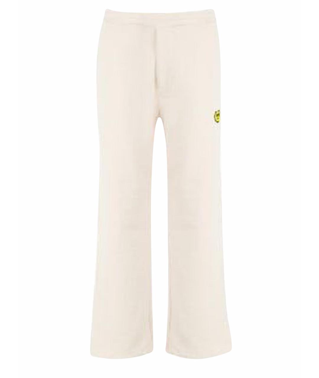 BARROW Белые хлопковые повседневные брюки, фото 1