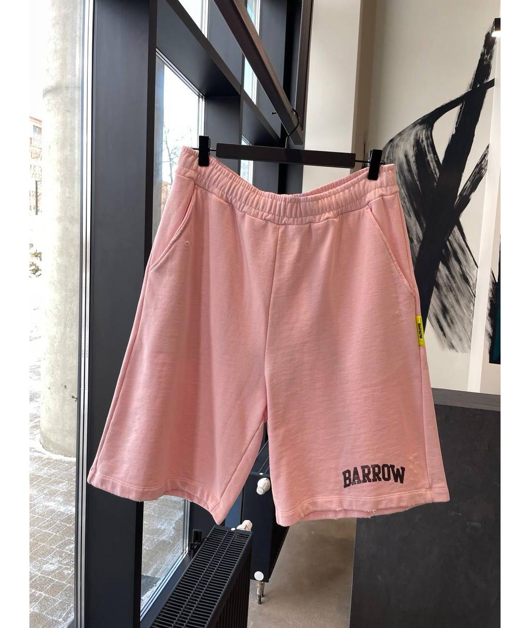 BARROW Розовые хлопковые шорты, фото 2