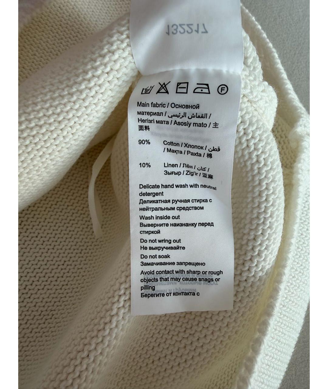 12 STOREEZ Белая хлопковая водолазка, фото 6