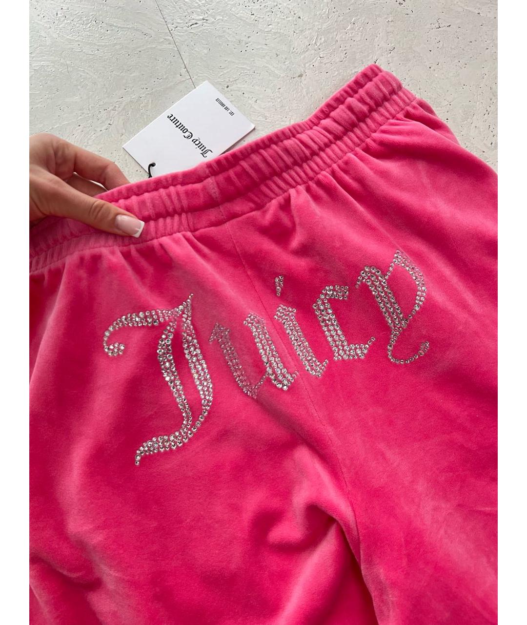 JUICY COUTURE Фуксия велюровый спортивные костюмы, фото 8